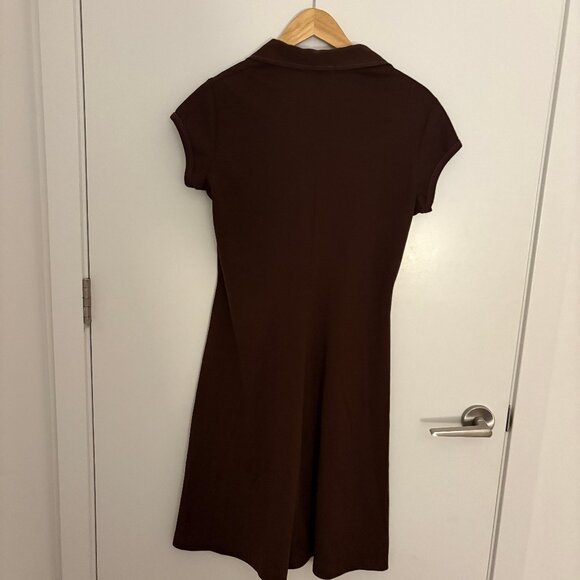 Vintage brown mod 60s/70s dress - Picture 2 of 2